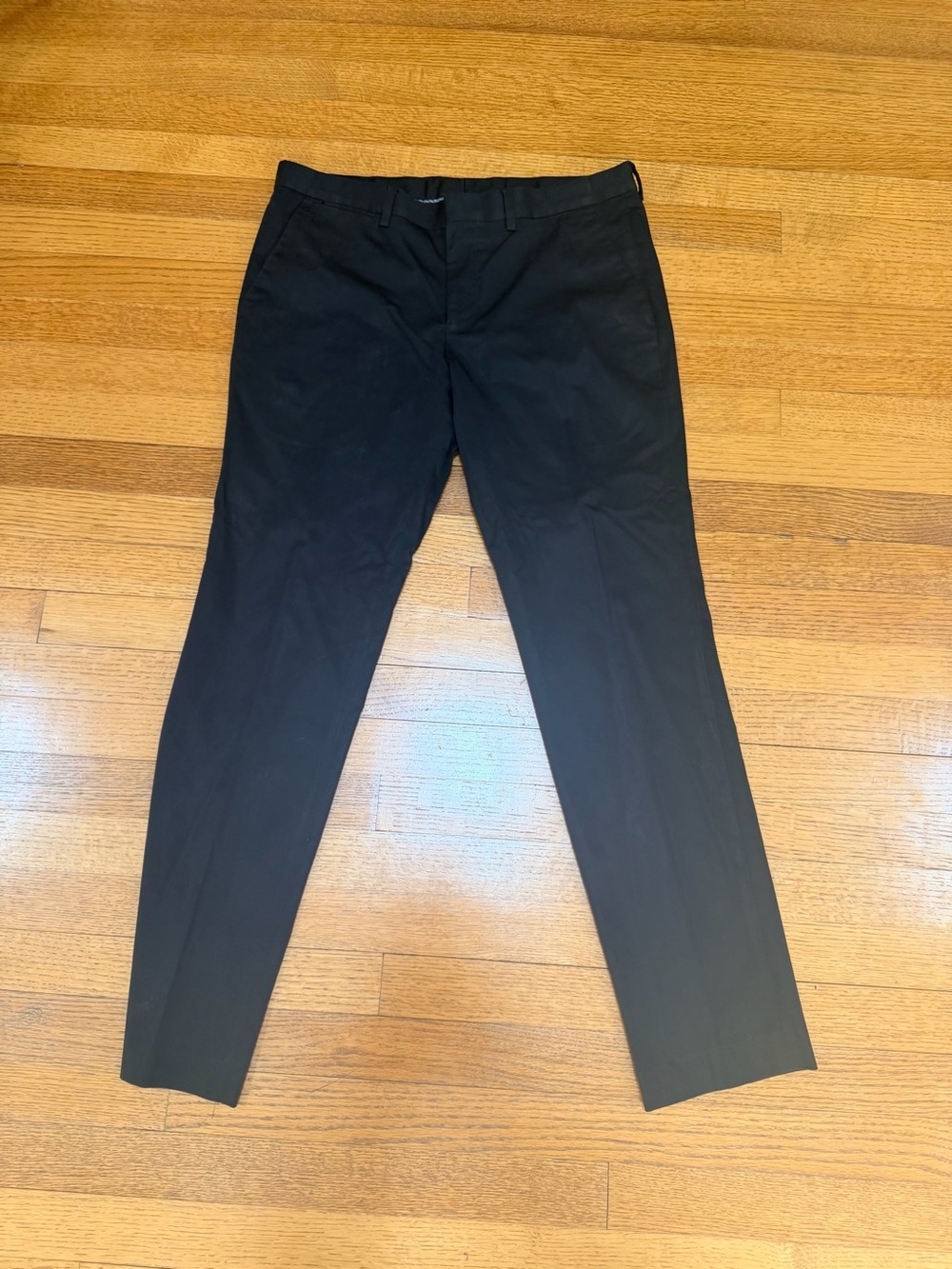 Express Men's Black Dress Pants - Slim Tapered Fit